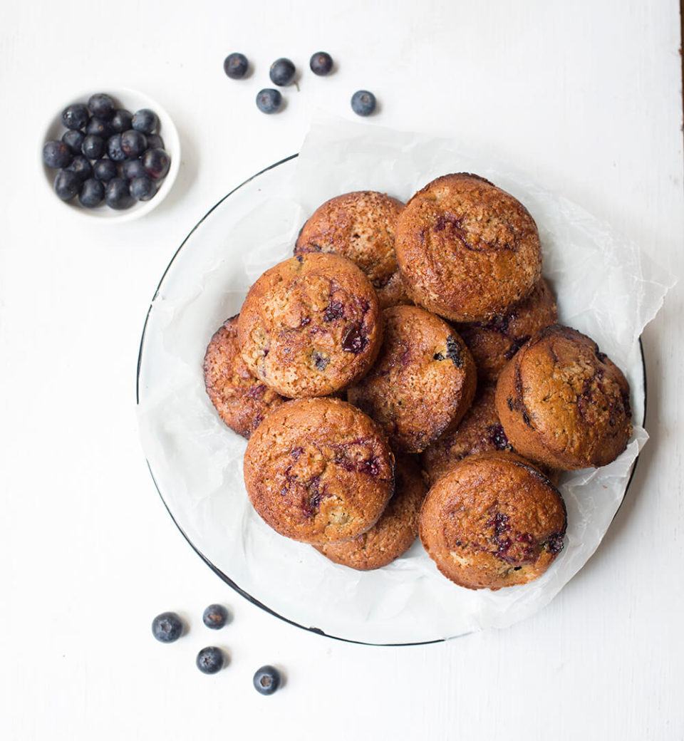 Gluten Free Vegan Blueberry Muffins Aninas Recipes