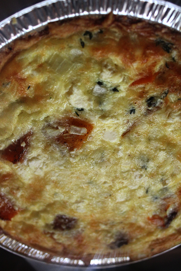 Butternut, Feta and Thyme Quiche - aninas recipes