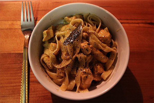 Chicken Curry Tagliatelle - aninas recipes