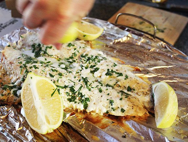 Gurnard on the Grill - aninas recipes