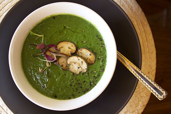 Spinach and Leek Soup - aninas recipes