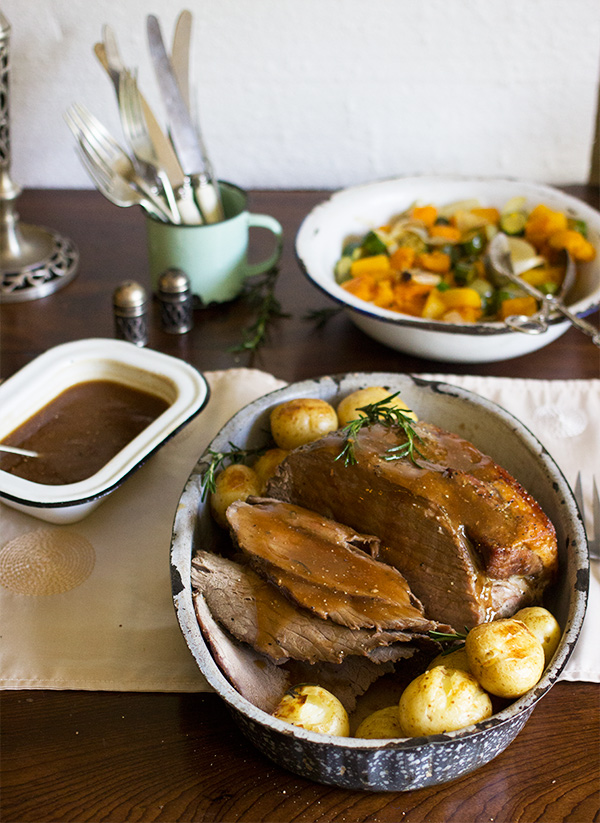 Beef Pot Roast with Rosemary and Pepper - aninas recipes