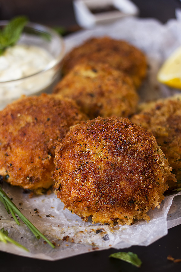 Salmon and Sweet Potato Fish Cakes - aninas recipes