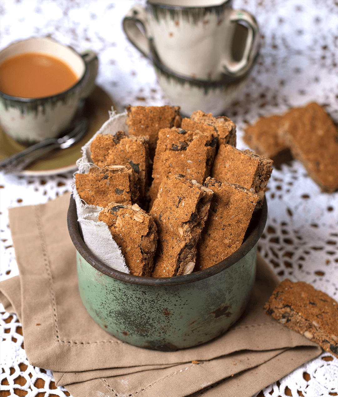 Vegan Nut And Seed Rusks - Aninas Recipes